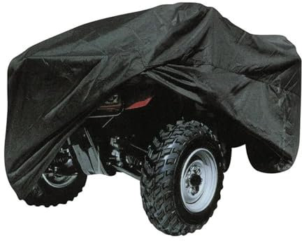 PUNICS Vollgarage Autoplane ATV-Abdeckung, Universell Für Den Außenbereich, Rundum Abdeckung, Wetterfeste Autoabdeckung, Passend Für ATV, Fahrzeug, Roller, Motorrad, Quad(D)