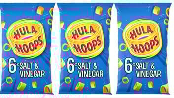 Salt & Vinegar Multipack Crisps (6x 24g) 3 x 144g,Deliciously crunchy in our classic tasty flavours,Also Try Big Hoops in Bold Flavours...