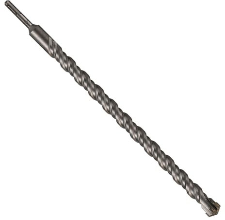 Vearter SDS PLUS Hammerbohrer 4 Schneiden 25mm x 500mm, Hartmetall YG8C Steinbohrer SDS Bohrer, Betonbohrer für Stein, Beton, Ziegel, Mauerwerk