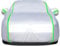 Autoabdeckung Outdoor für 𝖵W 𝖦olf 7 Variant 2012-2021 Auto Abdeckplane Wasserdicht Allwetterschutz UV Schneesicher Sonne Staubdicht Autoplane mit Reißverschluss und Reflektierende Streifen,Silver