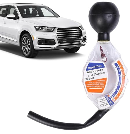 JIEBWCHA Frostschutz Tester, Auto Frostschutzprüfer Kühlmitteltester, KFZ Frostschutzprüfer, Kühlmittel Tester Für Kühlerfrostschutz, Schnelltestgerät Für Frostschutzmittel Leicht Zu Transportieren
