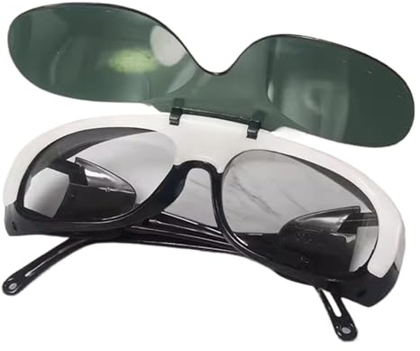 Gafas soldador, gafas de seguridad de soldadura,Gafas de soldadura portátiles para hombres | Gafas protectivas con lente anti-scratch, anteojos de soldadura contra el glareo, para mujeres hombres