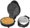 OZMDXKJ Gaufrier en Forme De CœUr, Double Mini-Gaufrier, pour 5 Gaufres en Forme De CœUr, Nettoyage Facile, Plaque De Cuisson éLectrique, 750 W, pour Enfants Et Familles