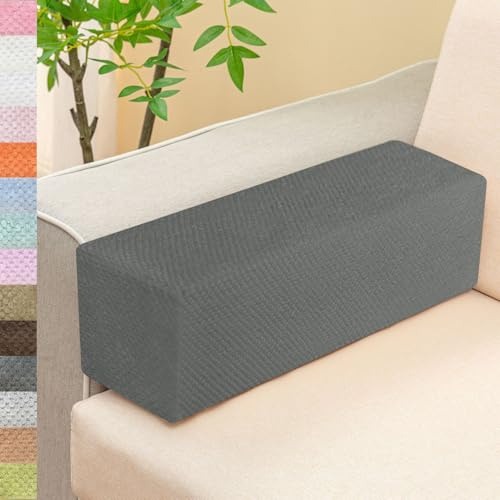Lsjoaw Sofa Armlehnen Kissen 100x20x20cm Lendenwirbelkissen Rückenkissen Bettlückenfüller Armlehnenkissen Bettlückenfüller Rückenstützkissen Grau