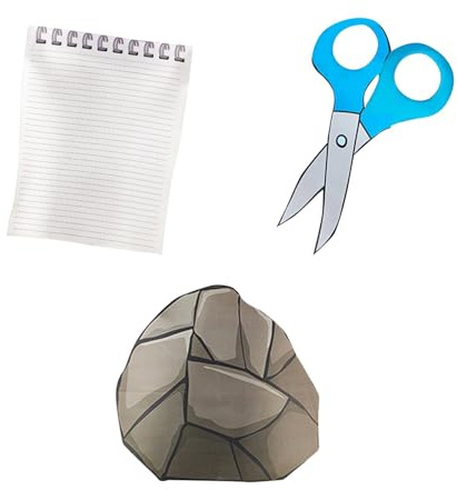 predolo Schere Stein Papier Kostüm, Halloween Requisiten Outfit für Bühnenauftritte