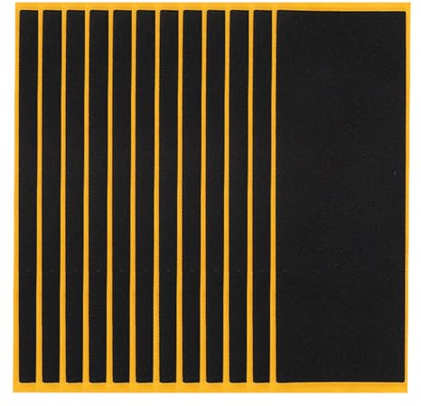 Levemolo 12 Stück Schwarzes Schaumstoff Griptape für Fingerboard Anti Rutsch Griffband Einfach zu Kleben und Ersetzen Alter Aufkleber Finger Skateboard Zubehör
