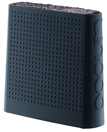 Bodum - 11089-01S - Bistro - Bloc Couteau, Plastique, Noir, 6,6 x 21,4 x 32 cm