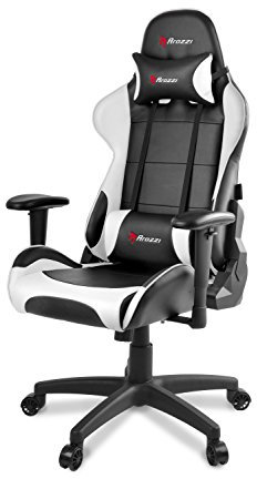 Arozzi Gaming Stuhl VERONA schwarz/weiß