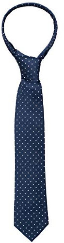 ETERNA male getupfte Seiden-Krawatte One Size_H, navy