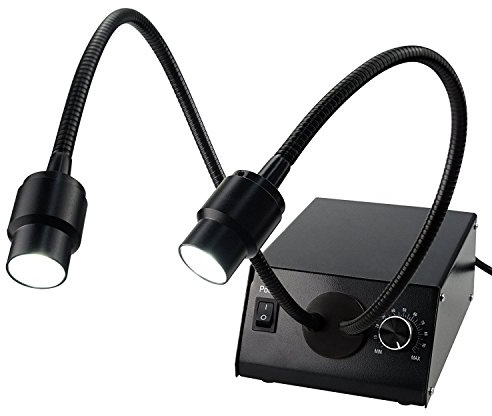 Fuente de luz fría, iluminación sombra-libre estable, brillo ajustable y Flexible dirección, 100V ~ 240V