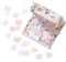 Talking Tables Biologisch abbaubares Konfetti in Herzform in Weiß und Pastellrosa für Hochzeiten, Valentinstag, Muttertag, Junggesellinnenabschiede, umweltfreundliches Tischstreupapier