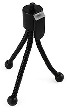 Mini-Webcam-Stativ im Taschenformat für Logitech C920, C930e, C615, C920-C, C922x Aukey und andere Webcams mit Stativgewinde