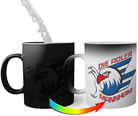 Ice Hockey Team Adler Manheim Eishockey Magic Becher Becher für Kaffee Tee 330ml