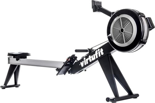 VirtuFit Ultimate Pro 2i Rudergerät für Zuhause Klappbar, Luftwiderstand mit Bluetooth/ANT+