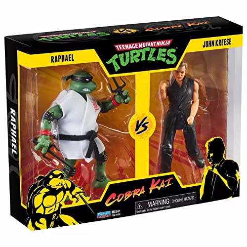 Teenage Mutant Ninja Turtles vs. Cobra Kai Raph vs. John Kreese 2er-Pack, 81292, Mehrfarbig