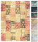 Kelim Patchwork Teppich Rot 120 X 160 cm - Maschinenwaschbar - Moderner Kurzflor Wohnzimmer Teppich - Super Soft