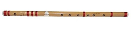 KULIA Flûte indienne en bambou Fife faite à la main Bansuri Instrument de percussion ethnique Musique Instrument à vent en bois Instrument de concert Bansuri Cadeau de musique