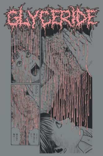 Junji Ito Glyceride: Notebook Journal lined 6X9 inch 110p