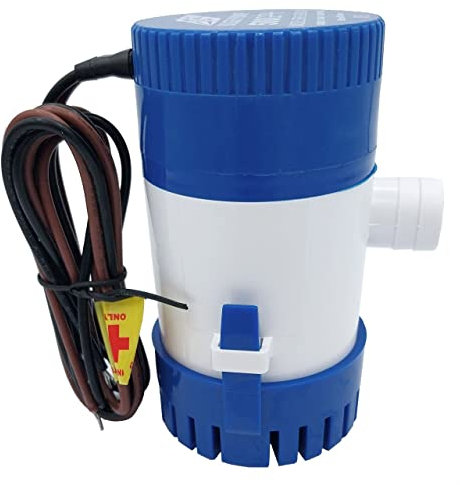 Shop SoftAir® Bomba de achique de agua de inmersión para barco, CC 12 V, 500/750/1100 GPH, eléctrica para yates, barcos, caravanas, caravanas y piscinas (750 GPH 2840 litros hora)