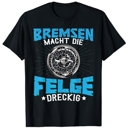 Gokart Go-Kart-Rennfahrer Bremsen macht die Felge dreckig T-Shirt