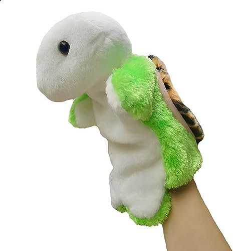 LOMTRATS Hund, Kaninchen, Elefant, Taube, Drache, Ziege, Koala, Panda, Bär, Schaf, Kuh, Handpuppen, Plüschtiere, Spielzeug für fantasievolles Rollenspiel, Geschichtenerzählen, Geschenke für Kinder