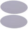 Lot de 2 Tapis de Cuisson Ronds en Silicone pour Four à -