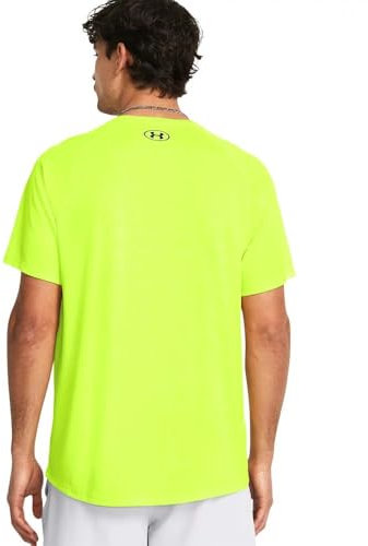 Under Armour Hommes Tech Textured Shortsleeve L, jaune, L