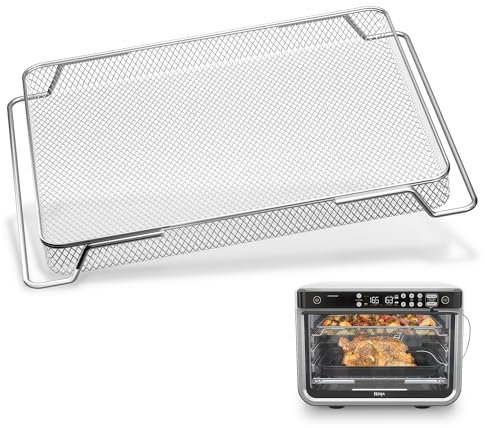 Cestello per friggitrice ad aria, ricambio originale per friggitrice ad aria digitale Ninja DT201/DT251 Foodi, cestello a rete, accessori per friggere e disidratare ad aria (per serie DT201)