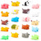 Kabel Kabelschutz - 20 Stuck Kabelschutz Tiere, Kabel Silikon Protector, Animal Design Kabel Zubehör Schützen Ladekabel, Ladekabel für die meisten Mobiltelefone