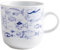 KAHLA 475300A00612C AHOI Marie Kaffeebecher 0,30 l Fischschwarm | Kaffeetasse aus Porzellan im maritimen Stil