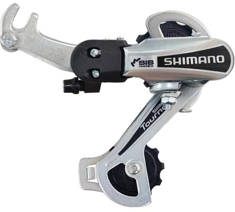 Relwears Schaltwerk RD-TY21B 6/7-Gang-Schaltwerk für Mountainbike, Kinderfahrrad, Pendlerrad, Silber