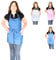 Didart Handmade Delantal Cocina Mujer - Pack 2 unidades. Niña y Niño - 3 Bolsillos. Camarera Cocinera.Mandil cocina mujer. (VAQUERO 4)