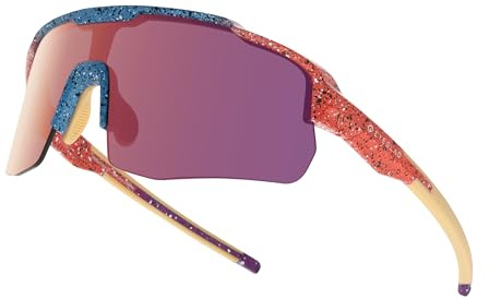 EYEGLAD MOTIONVIEW HD Sport-Sonnenbrille UV400 | Biobasiert · Hoher Kontrast · Laufen, Baseball & Softball