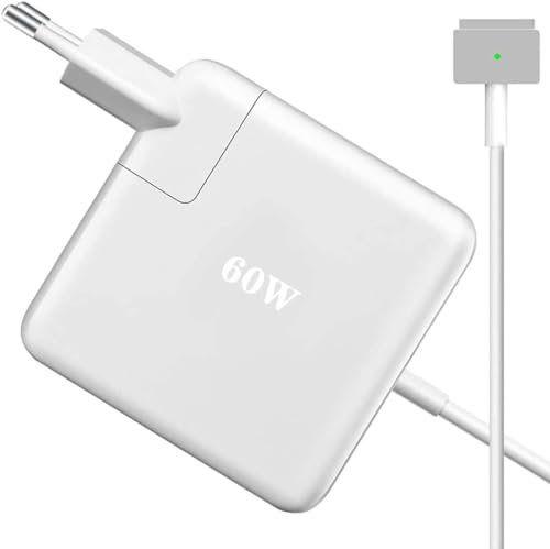 Ersatz Ladegerät MacBook Pro 60W, Ywcking T-Tip MacBook Ladekabel Kompatibel mit MacBook Pro&Air 11 und 13 Zoll 2012~2015, für A1425, A1435, A1502, A1465, A1424 A1290, A1343, A1226 Modell