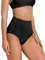 CheChury Maillot de Bain Menstruel Femme Taille Haute Bas de Maillots Femme Période Bas de Bikini Culotte Menstruelle Piscine Bikini pour Filles et Adolescentes Maillot Menstruel Piscine et Plage