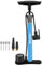Jsdoin Luftpumpe Fahrrad-Standpumpe mit Manometer,Standluftpumpe, Fahrradpumpe Hochdruck 160 PSI,Luftpumpe für Alle Ventile (Blau)