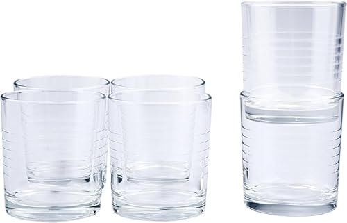 BATANIA 12 x Trinkglas Arena, Saftglas, Wasserglas, Limonadenglas, Universalglas, 240 ml – Preiswert, robust und vielseitig einsetzbar