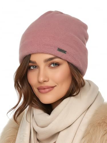 Baesics Beanie Mütze Damen Herren - Strickmütze Winter warm gefüttert weich | Weich und dehnbar mit Fleecefutter, sitzt bequem in Einheitsgröße. Für Herbst, Winter und als Geschenkidee