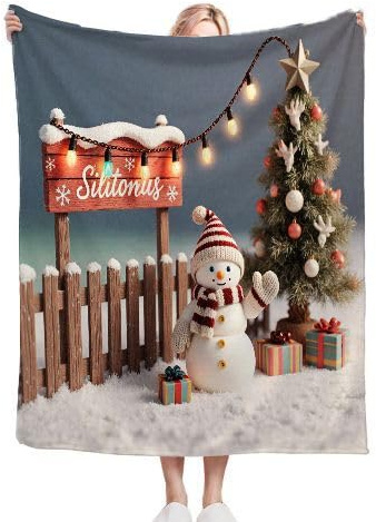 Gumntun Kuscheldecke Flauschige 150x200 cm Weihnachtsmotiv, Warme Flauschige Fleecedecke für Schule Geburtstags Geschenk, Superweiche Flanell Fleecedecke für Kinder Erwachsene_14852a