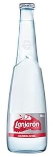 Eau minérale naturelle gazeuse Lanjarón, bouteille en verre consigné de 50 cl, lot de 20