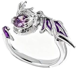SWZYMXH Durins Ring Anime Figure Cosplay Ring Verstellbare Größe Ringe