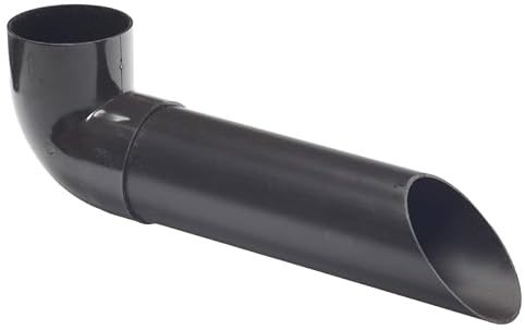 PVC Wasserspeier Ø 60 mm | braun | 60 mm Durchmesser