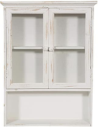 Biscottini Küchenschrank 48x63x12 cm | Badezimmerschrank Holz | Hängeschrank | Hängeschrank küche | küchenhängeschränke | Badmöbel