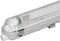 HOFTRONIC - LED-Feuchtraumleuchte 120 cm 6000K Kaltweiß 18W 2880lm 160lm/W Flimmerfrei verlinkbar Wannneleuchte T8 Werkstattlampe IP65 Wasserfest Leuchte für Garage Keller Bad Büro Warenhaus