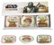 Disney Star Wars The Child Grogu Mini-Schmucktablett, Geschenk-Set, 3-teiliges Schmuckschale, Ringhalter