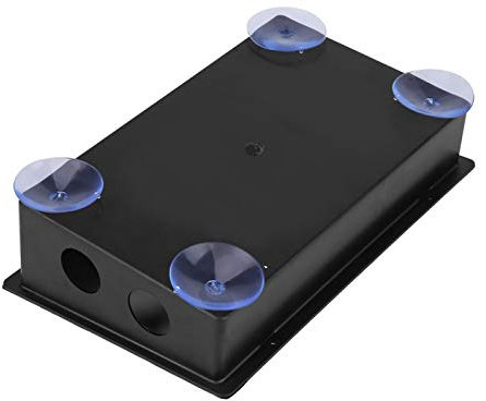 Juego de arcade de bricolaje, estuche de arcade, acrílico negro + ABS + Metal Kits de juego de bricolaje Panel acrílico de joystick de arcade nuevo y de alta calidad para Fight Stick Diy