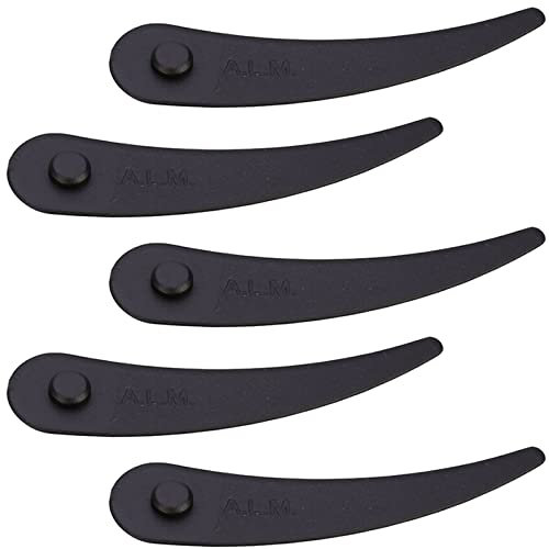 Masterpart ALM Plastic Trimmer Blades compatible with Bosch ART 26-18Li Grass Lawn Strimmer Pack x 5