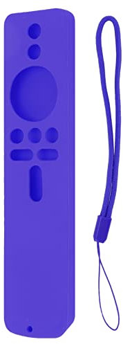 Funda Protectora de Silicona para el Hogar para Xiaomi TV Stick 4K Cubierta de Control Remoto Lavable Accesorios de Televisión con Correa de Mano(5#)
