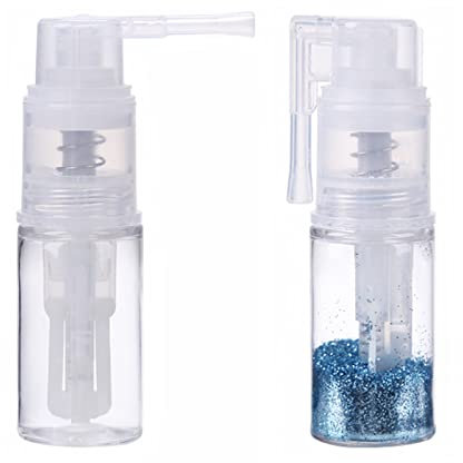 Briartw 2 Pcs Glitter Duster Sprayer Craft Glitter Spray Bottle Empty 14ml Bottles for Craft Scrapbooking Cardmaking Gift Cards Multi-Purpose Empty Spray Bottle