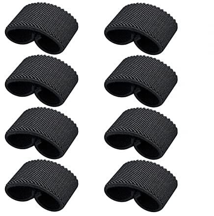 DONGKER Elastische Gürtelschlaufe, 8 Stück Gürtelhalter für Dienstgürtel, Taktische Gürtelschlaufen Halter Band für 1,5 Breite Gürtel/Riemen